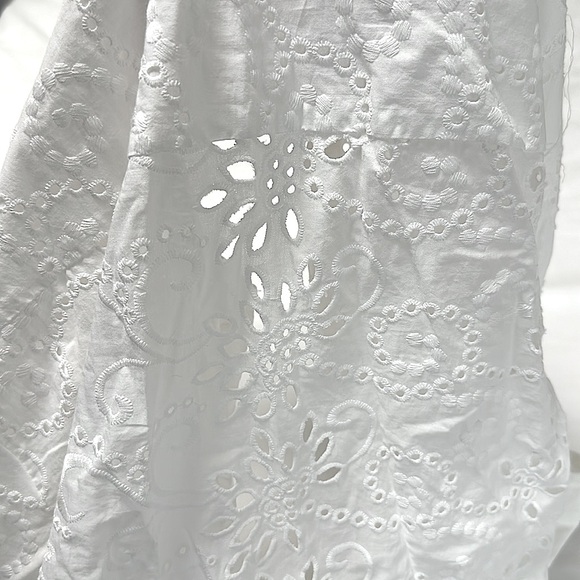 ZARA Beach White Cover up - Picture 4 of 4